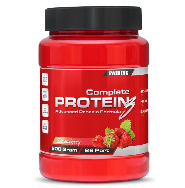 Komplet Protein 3 Blandet protein 900 g Chocolate Toffee