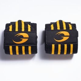 Gasp Hardcore Wrist Wraps 18 inch, Black/Yellow Hardcore Wrist Wraps 18 inch, Black/Yellow