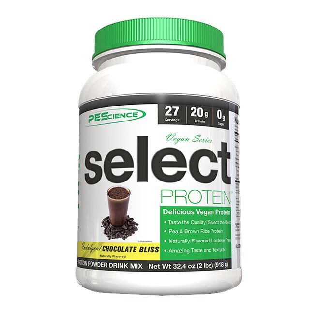 Vælg vegansk proteinpulver 27 portioner Chocolate Bliss