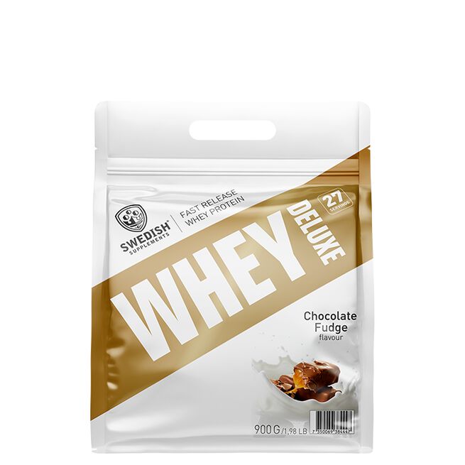 Whey Deluxe Whey Protein 900 g Chocolate Fudge