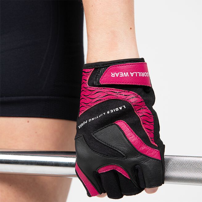 Womens Fitnesshandsker 2.0 Sort Pink