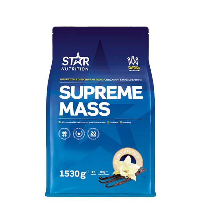 Supreme Mass Gainer 1,53 kg Vanilj