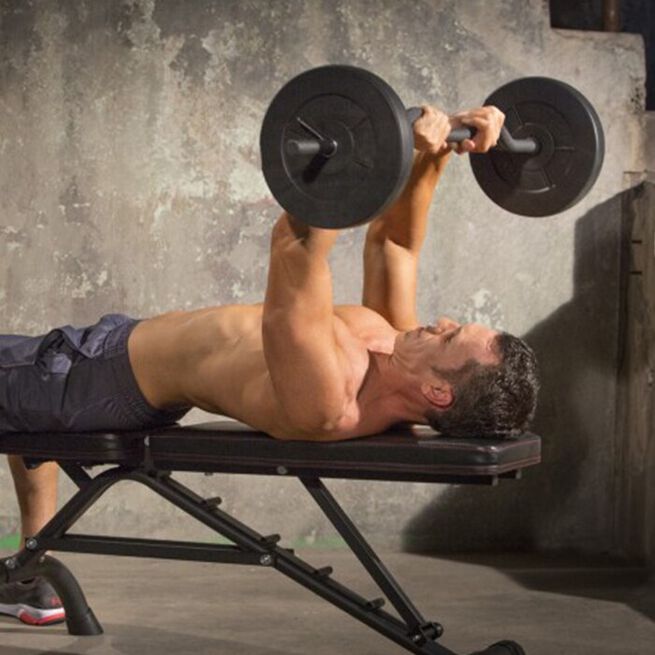 Justerbart Curl bar Sæt 23 kg