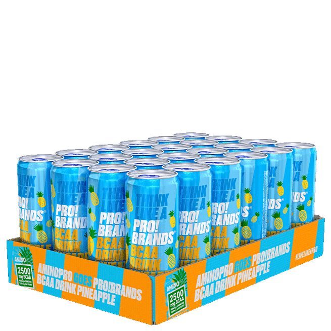24 x BCAA Energidrik 330 ml Pineapple