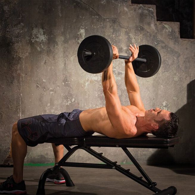 Justerbart Vægtstangssæt 20 kg