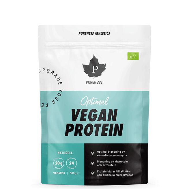 Atletik Optimal Eco Vegan Protein 600 g Natural Naturell
