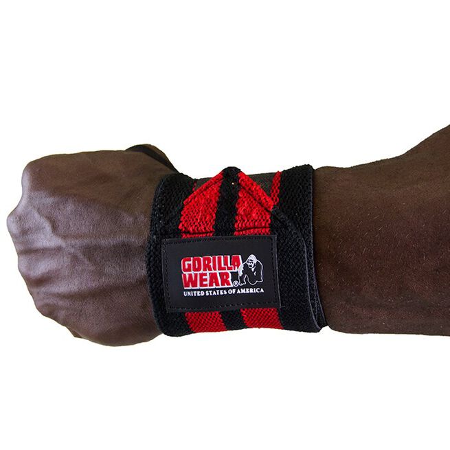 Wrist Wraps Pro Sort/Rød