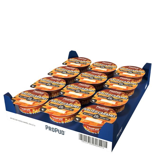 12 x ProPud Proteinbudding 200 g Salted Caramel