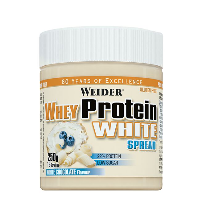 Valleprotein pålæg 250 g White Chocolate
