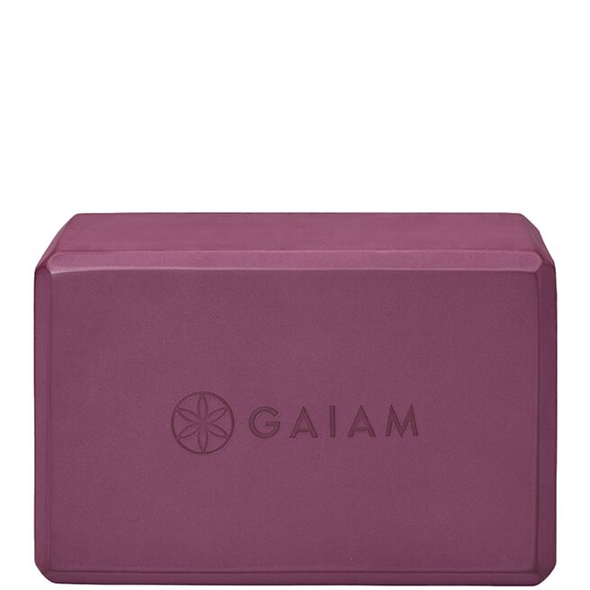 Gaiam Midnight Plum Block
