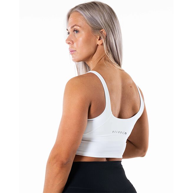 Core V-hals Top Hvid