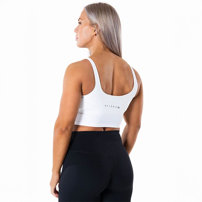 Core V-hals Top Hvid