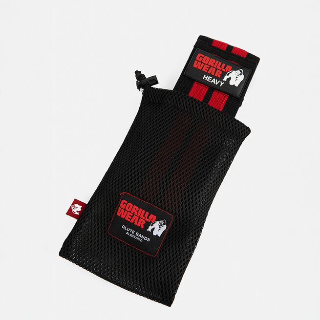 Glute band 3-pack Sort Rød Grå