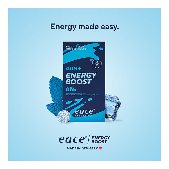 Tyggegummi Energy Boost 10 stk