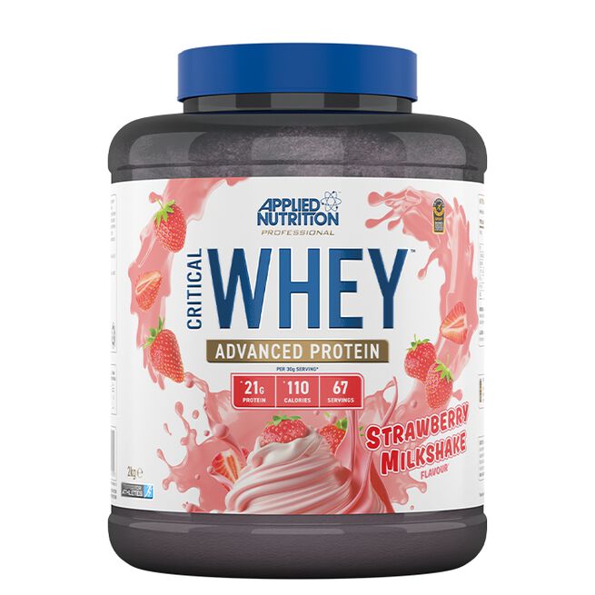 Critical Whey Whey Protein 2 kg Strawberry Milkshake