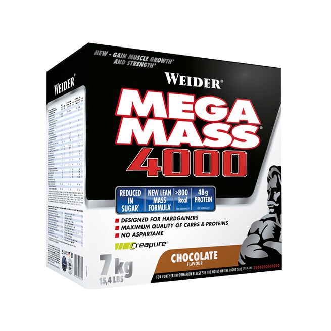 Mega Mass 4000, 7 kg, Chokolade 