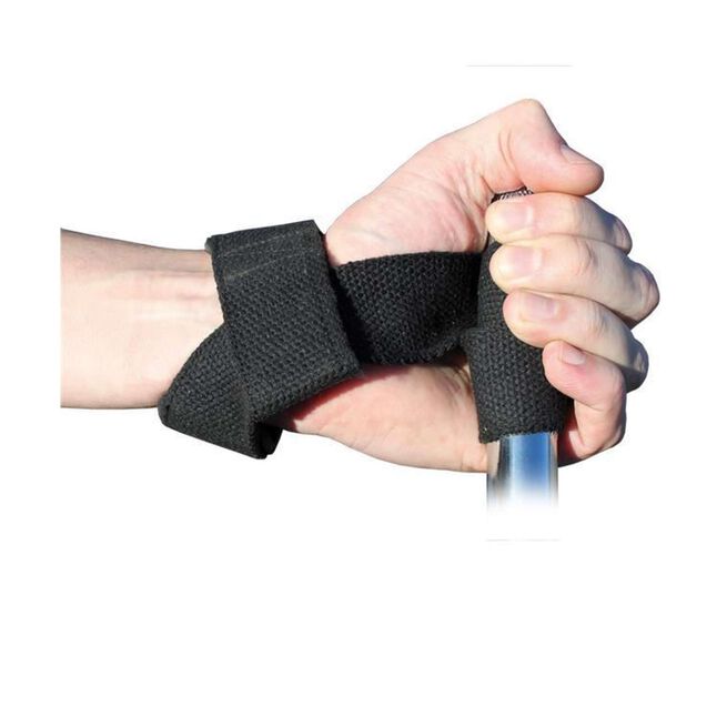 Polstrede trækremme Sort