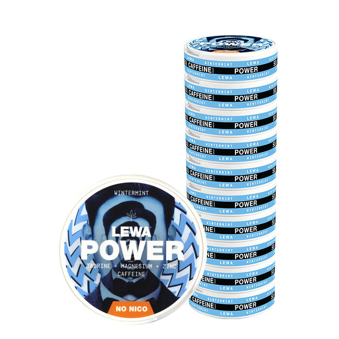 10 x LEWA Functional NoNic0 POWER Wintermint