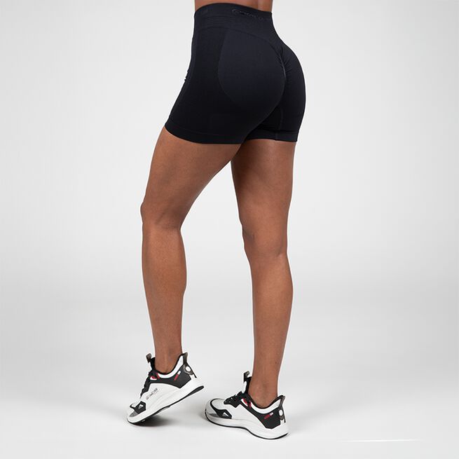 Whitney sømløse shorts sort