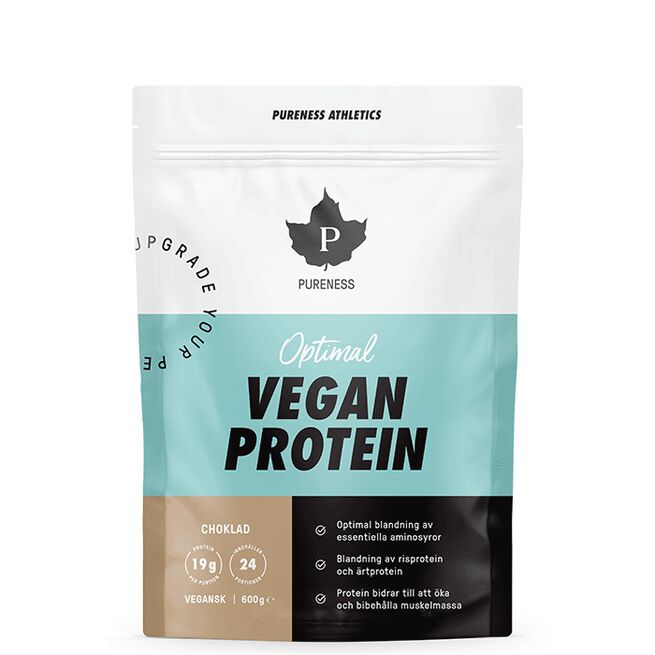 Atletik Optimal Eco Vegan Protein 600 g Chokolade Choklad