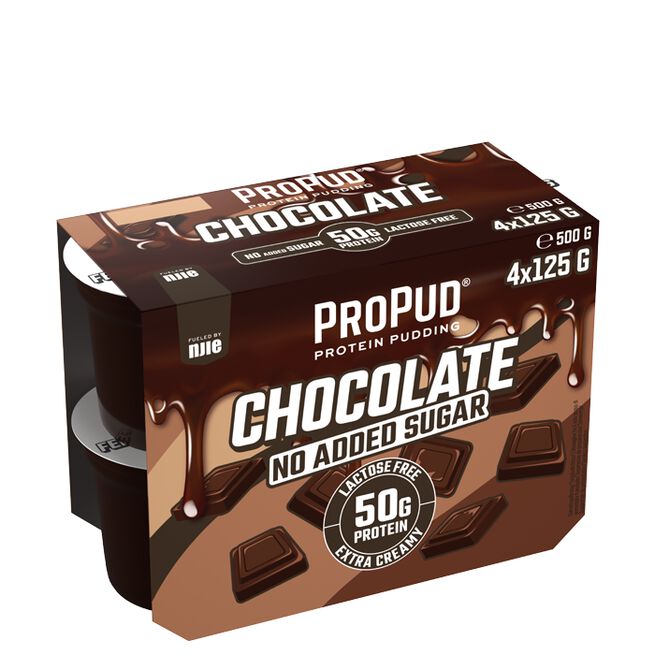 4 x ProPud Proteinbudding 125 g Chocolate
