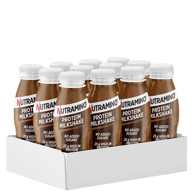 12 x Nutra Go Protein Milkshake 330 ml Chocolate
