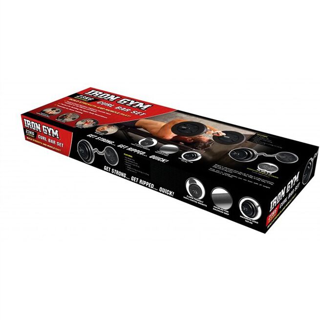 Justerbart Curl bar Sæt 23 kg