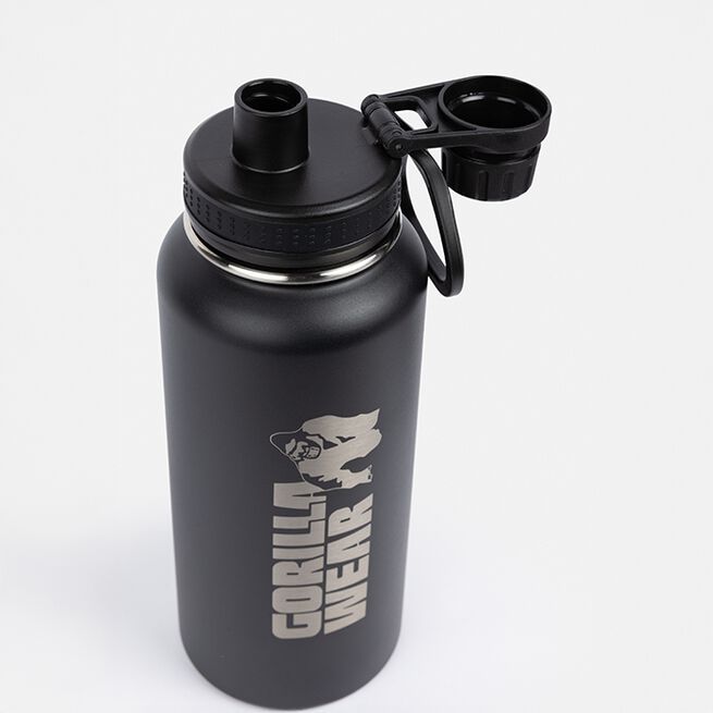 Drikkedunk i Rustfrit Stål 1000 ml Sort