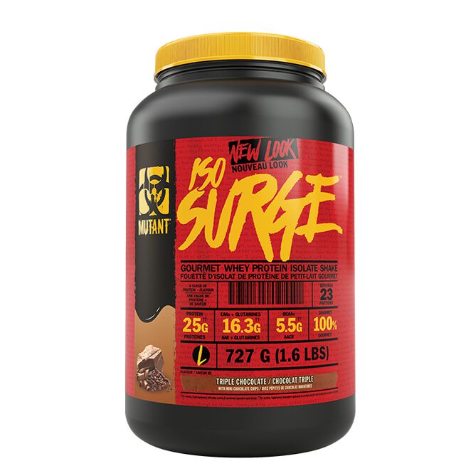 ISO Surge Whey Protein Isolate 727 g Triple Chocolate