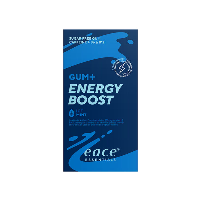 Tyggegummi Energy Boost 10 stk