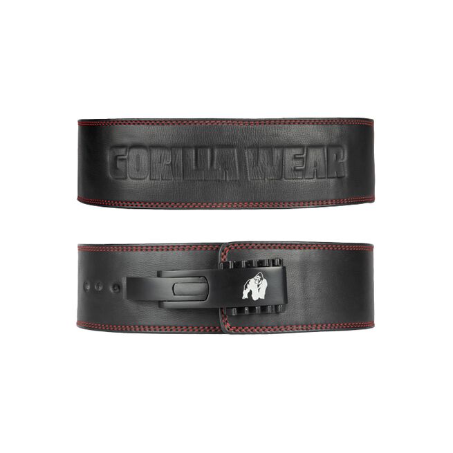 4 Inch Premium Lever Belt, Black