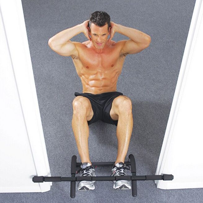 Total Overkrop Workout Bar Door Gym