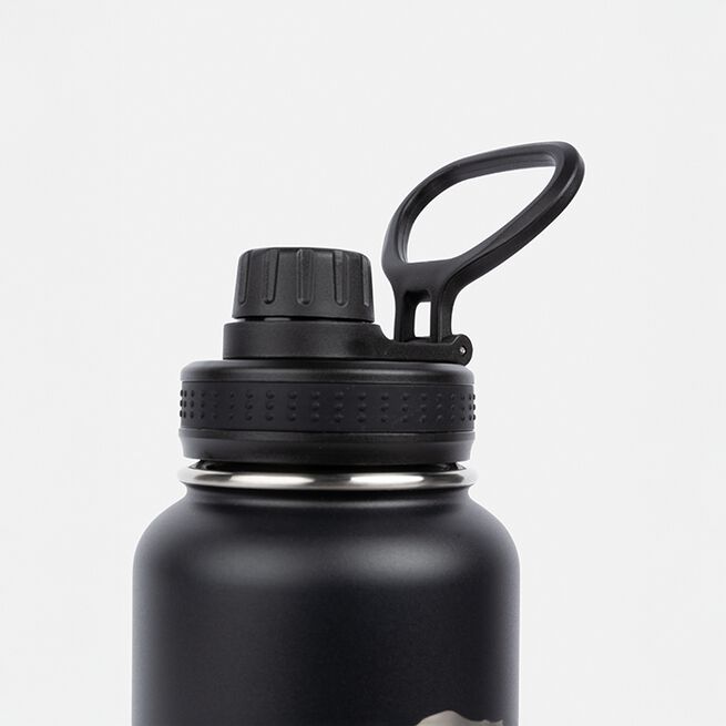 Drikkedunk i Rustfrit Stål 1000 ml Sort