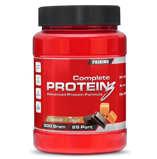 Komplet Protein 3 Blandet protein 900 g Chocolate Toffee