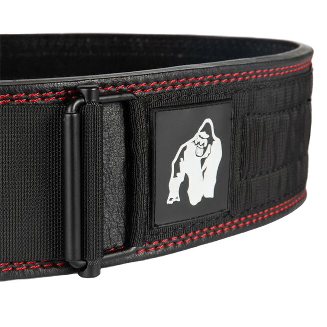 4 Inch Premium Lifting Belt, Black