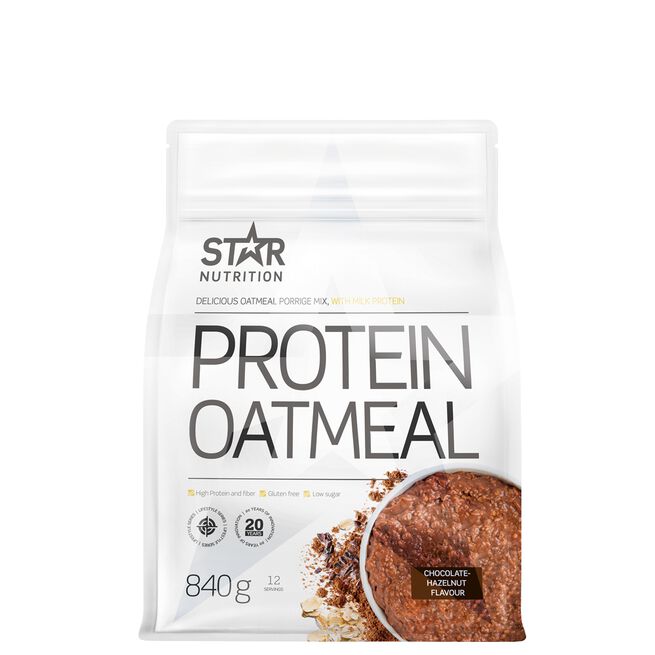 Proteingrød Glutenfri 840 g Chocolate Hazelnut (NEW)