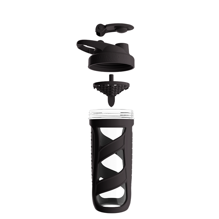 Reinforce Glasshaker Sort 700 ml