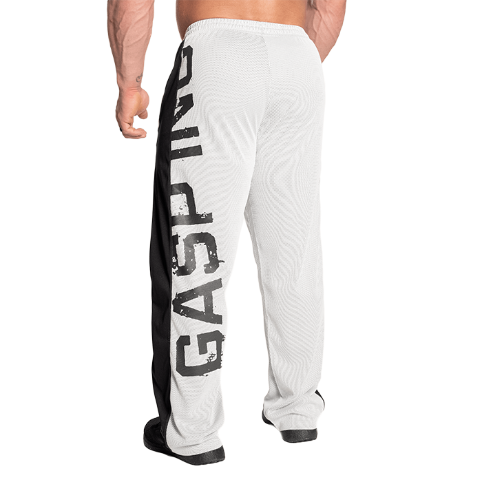 No 1 Mesh Pant, White/Grey