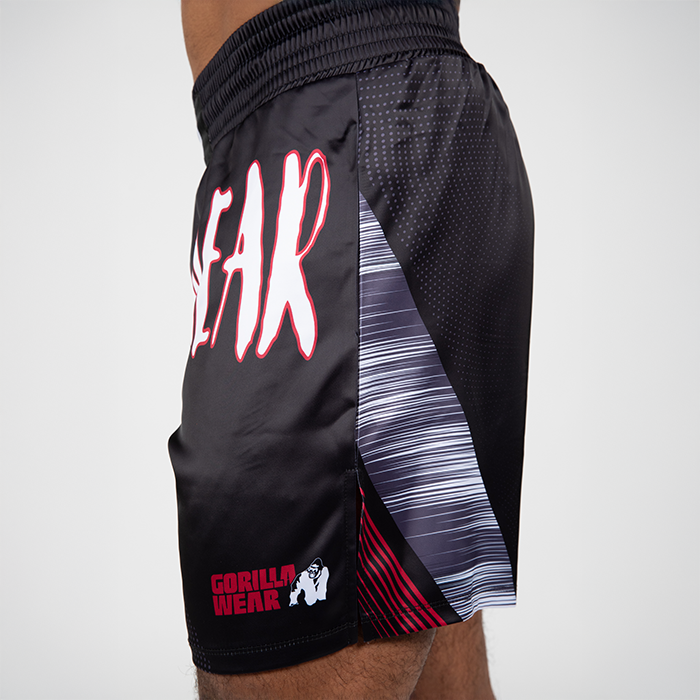 Clayton Boxershorts Sort R&oslash;d