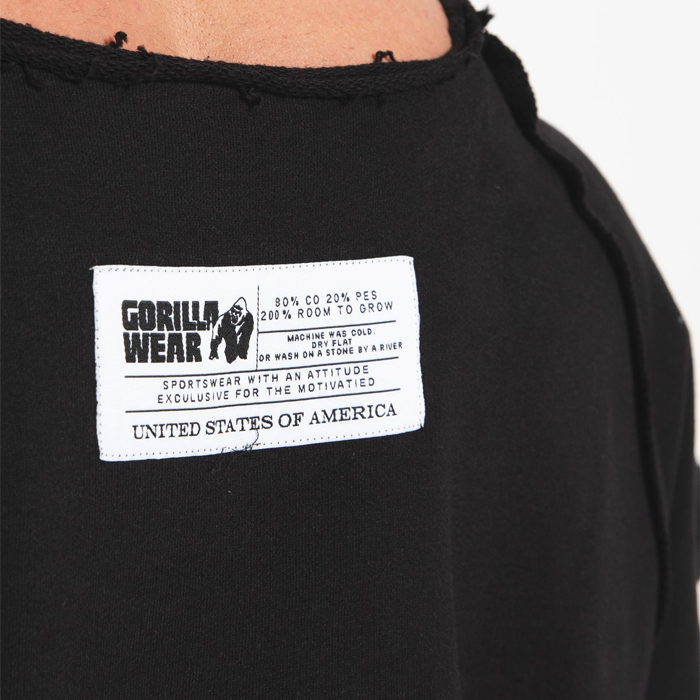 Classic Workout Top, Black/Gold