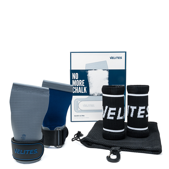 Velites Quad Ultra Hand Grips No Chalk Grey Kit
