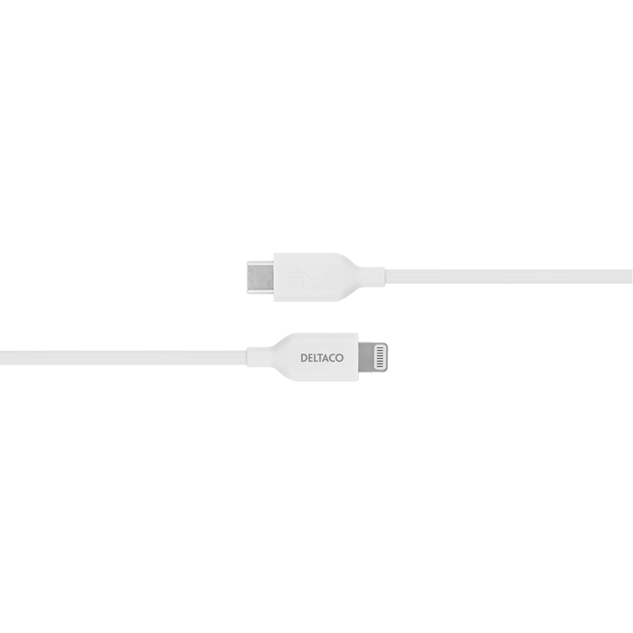 USB-C til Lightning Ladekabel 1 m Hvid