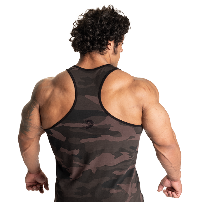 Vintage T-Back Top M&oslash;rk Camouflage