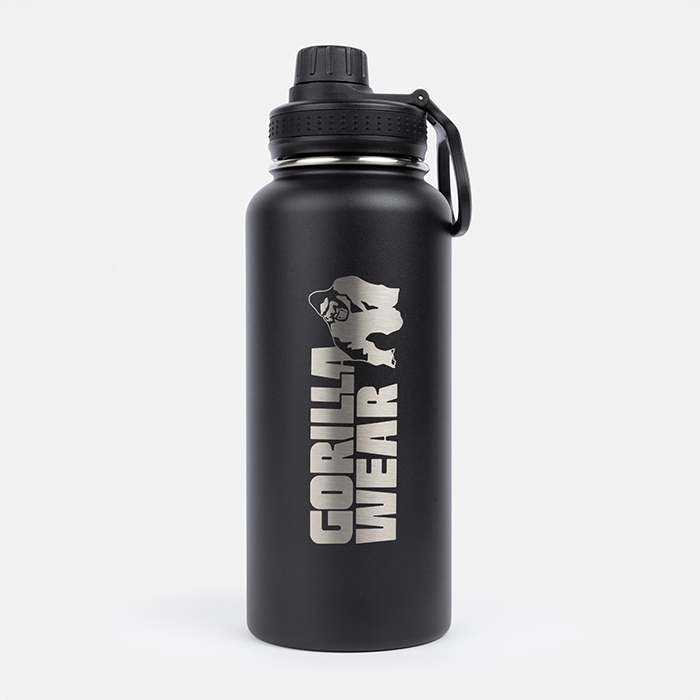 Drikkedunk i Rustfrit St&aring;l 1000 ml Sort