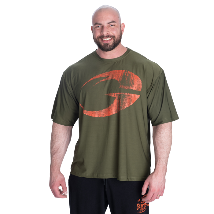 Mesh Iron T-shirt Gr&oslash;n