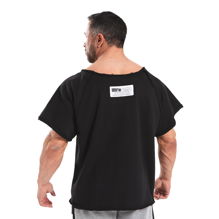 Classic Workout Top, Black/Gold