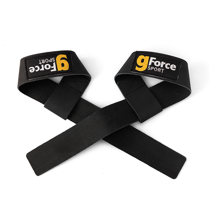 Lifting Straps L&aelig;der Sort