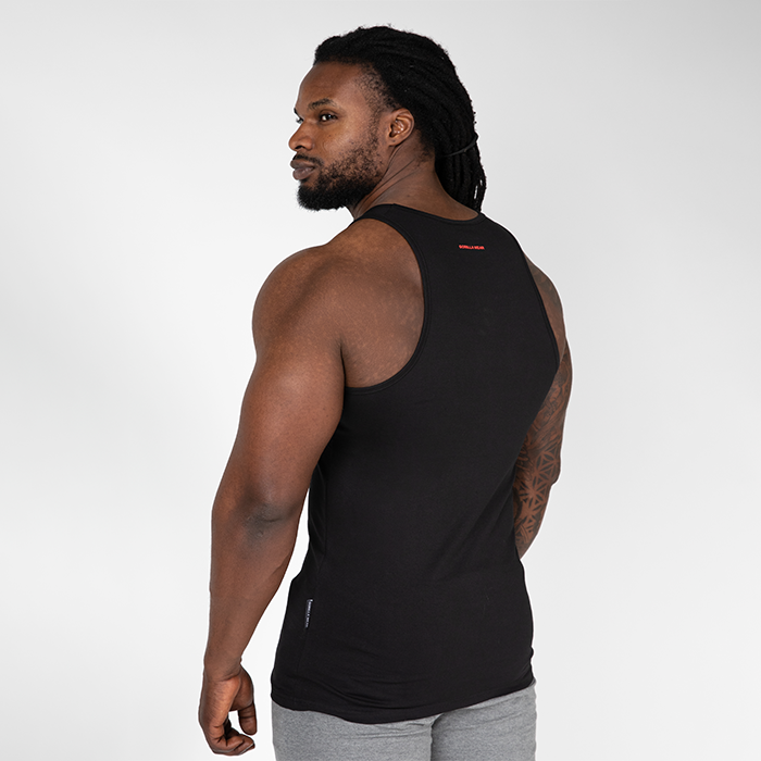 Adams Stretch Tank Top, Black
