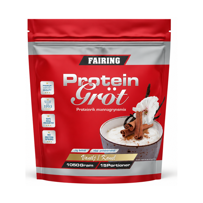 Proteingr&oslash;d, 1050 g Vanilje/Kanel Vanilj/Kanel