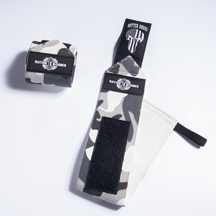 Wrist Wraps 18 inch, Grey Camoprint